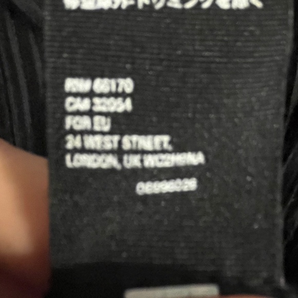 Free People Chic Edgy Mini Dress XS Black Preppy Old Money Classic Urban Euro - Picture 15 of 16